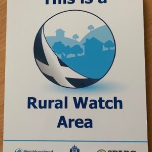 Rural Watch Scotland Composite Sign