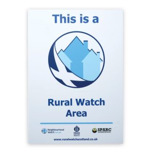 Rural Watch Scotland Sign