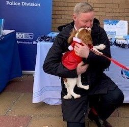 Caledonian Retail Park, Wishaw – Festive Community Safety event.