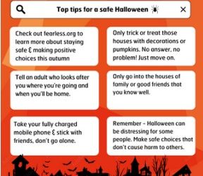 Top Tips For a Safe Halloween – From Fearless