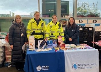 Festive Retail, and Community Safety event – Asda, Newmains