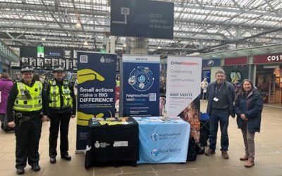 Waverley Train Station, Edinburgh – Community Safety Event