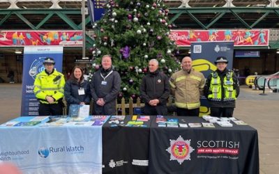 Edinburgh Waverley Train Station – Festive Community Safety Event