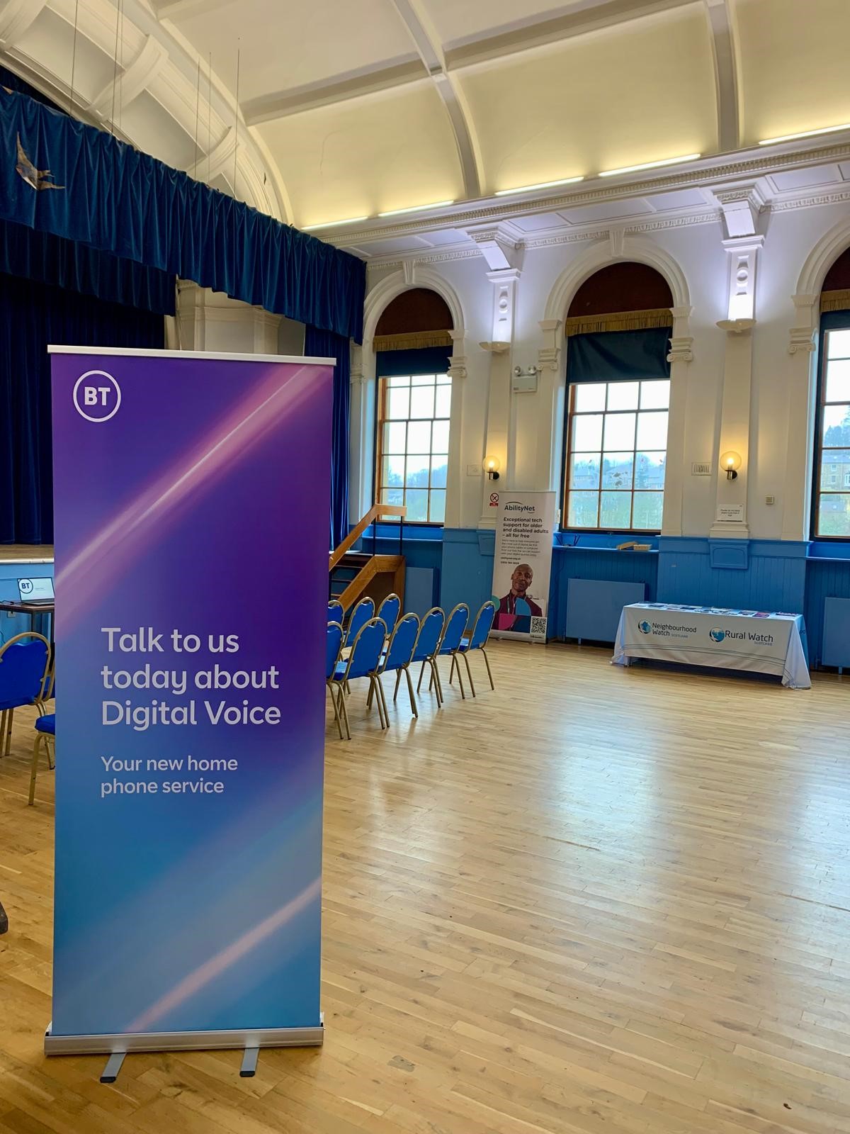 BT Digital Voice Information Event – Jedburgh