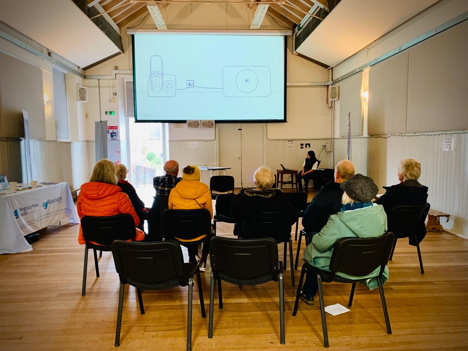 BT Digital Voice Information Event – North Berwick