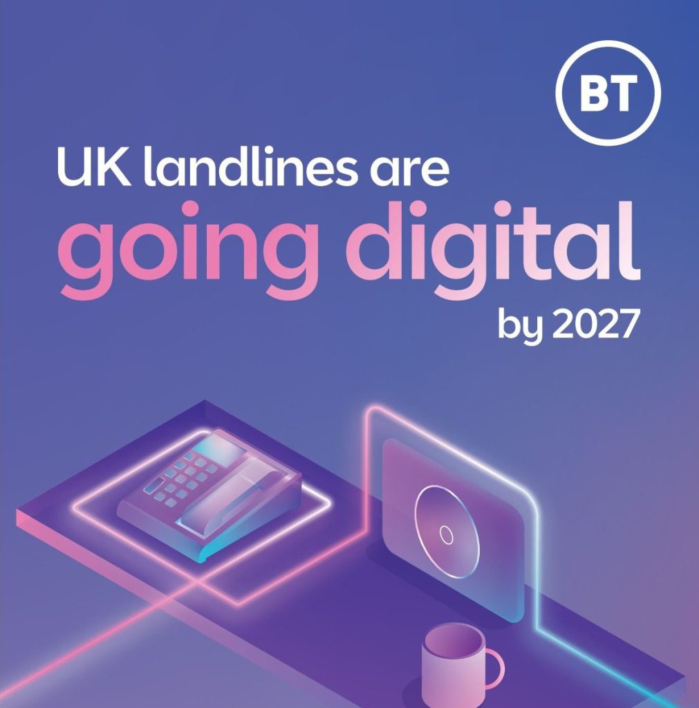 Uk Landlines are going digital