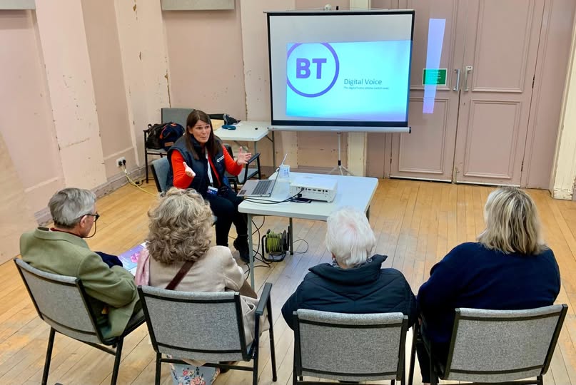 BT Digital Voice Information Event – Forres