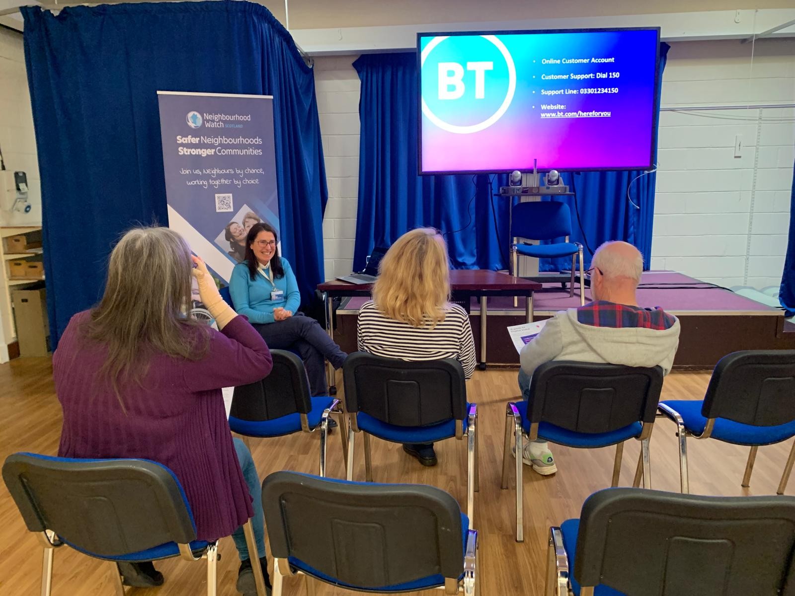 BT Digital Voice Information Event – Grangemouth