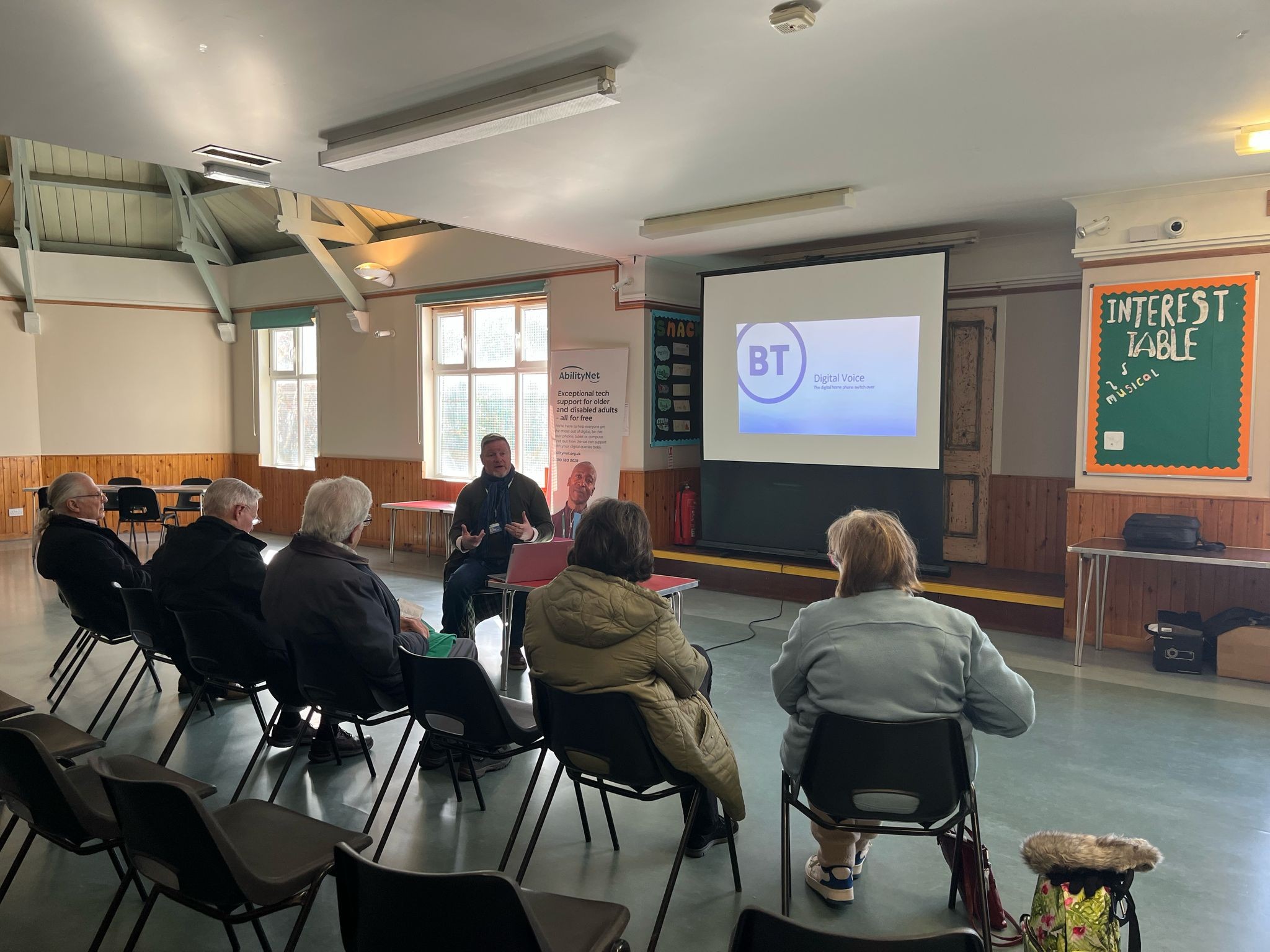 BT Digital Voice Information Event – St Andrews