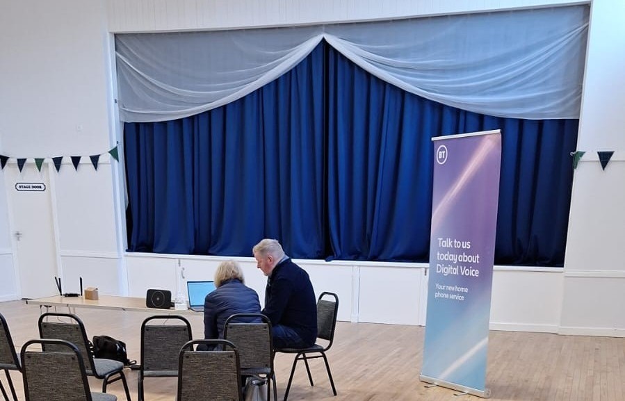 BT Digital Voice Information Event – Tarbert
