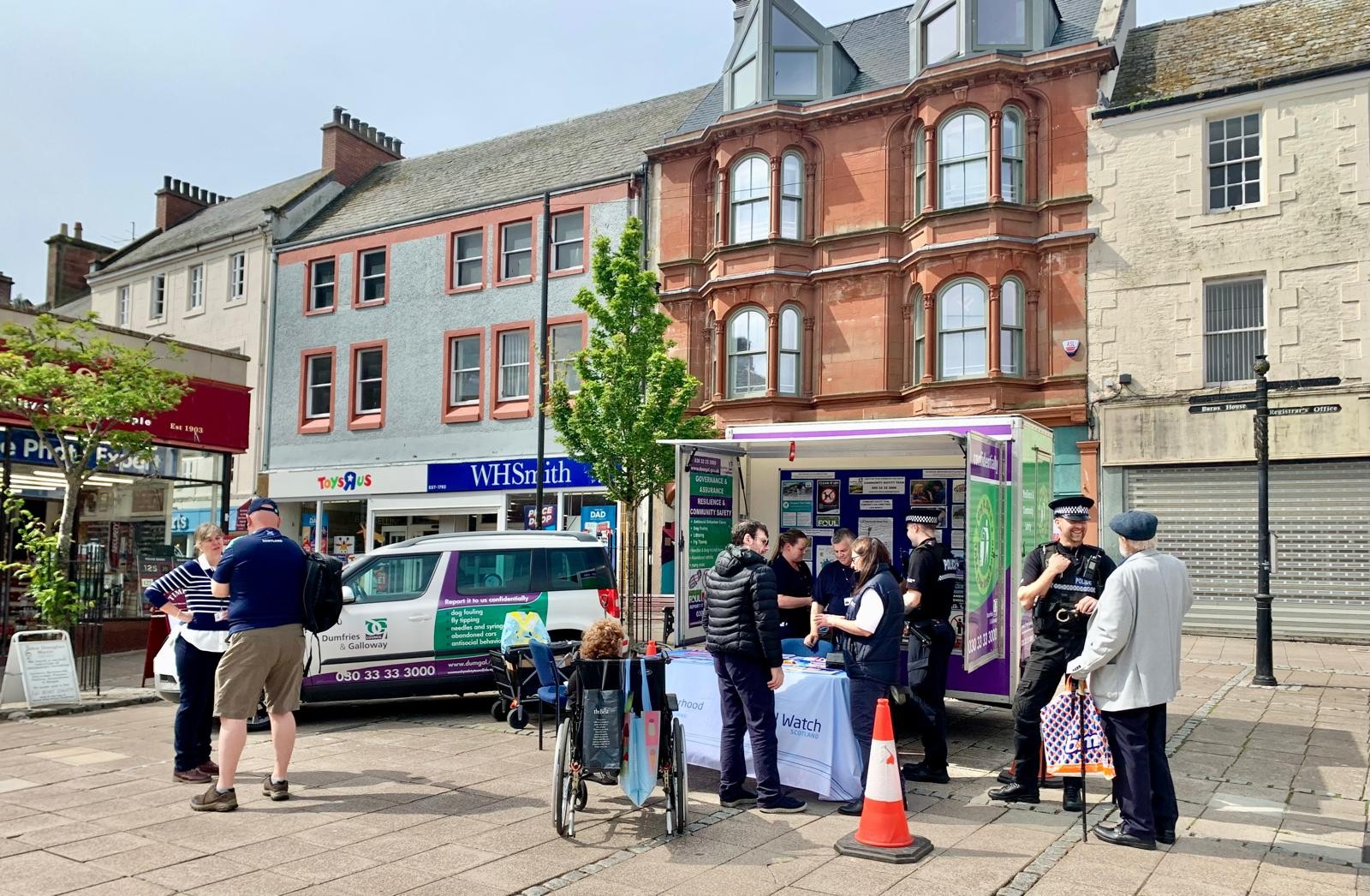 NWS / E.ON Information Event – Queensberry Square, Dumfries