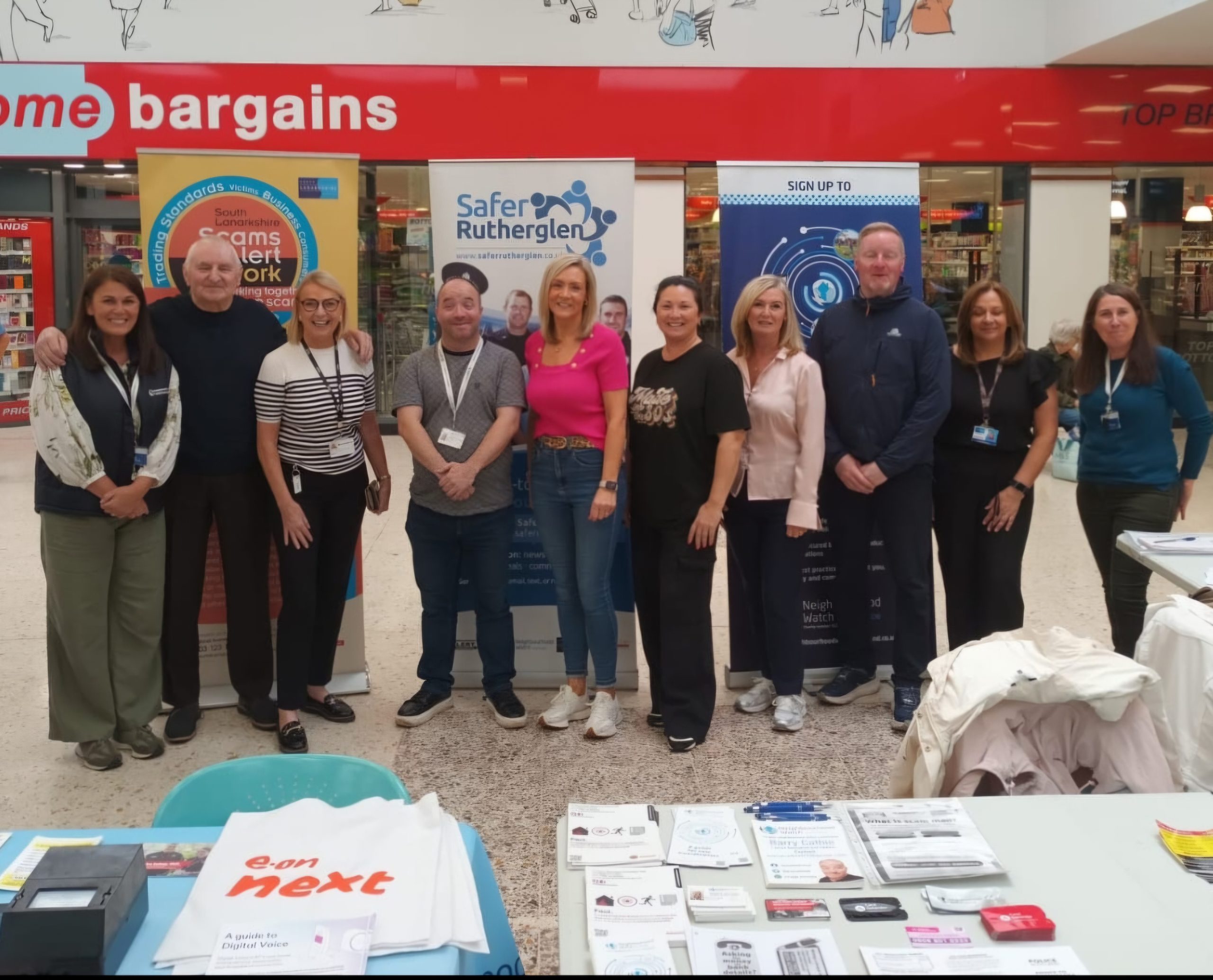 Community Safety Awareness Event – Rutherglen Exchange Shopping Centre