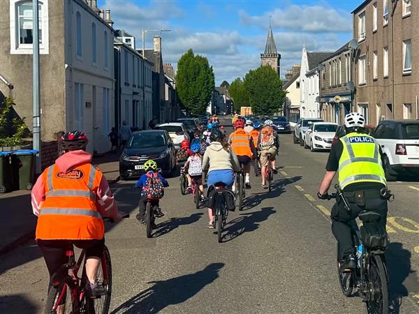 Kinross CPT Activity – Milnathort Bike Bus