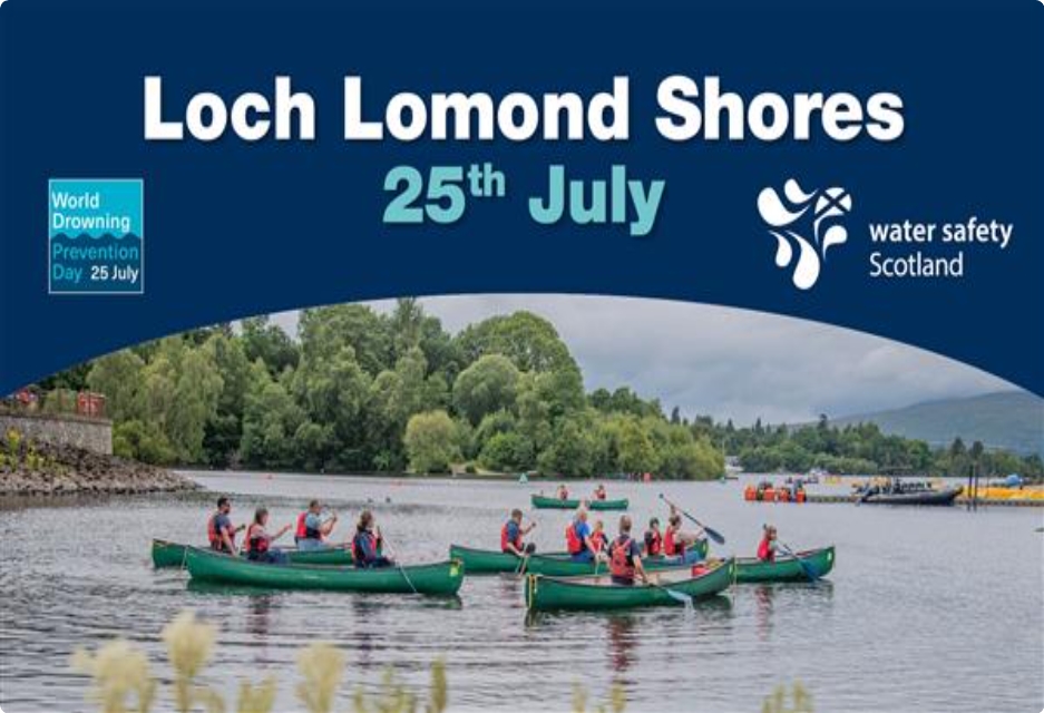 Water Safety Open Day, in support of World Drowning Prevention Day – Loch Lomond Shores