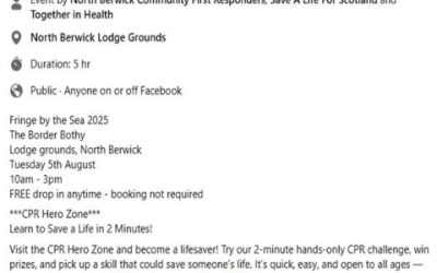 CPR Event at North Berwick