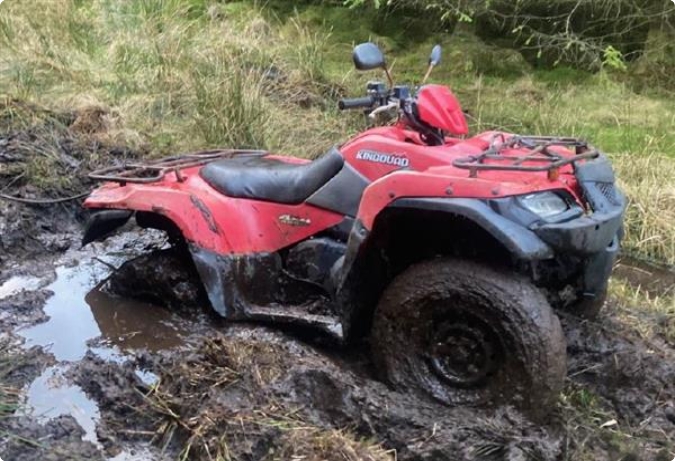 Stolen Suzuki King Quad – Livingston