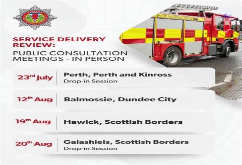 Scottish Fire and Rescue Service Public Consultation Information