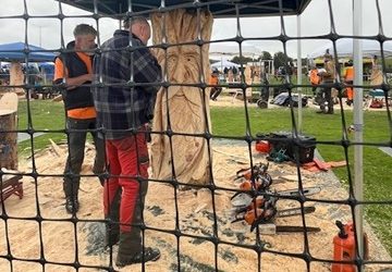 Garnock Valley Carves event – Wilson’s Auctions exhibition ground, Dalry