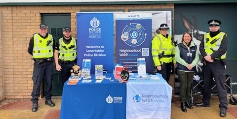 Retail and Community Safety Information Event – Caledonian Retail Park, Wishaw