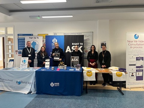 Community Safety event – University Hospital Wishaw