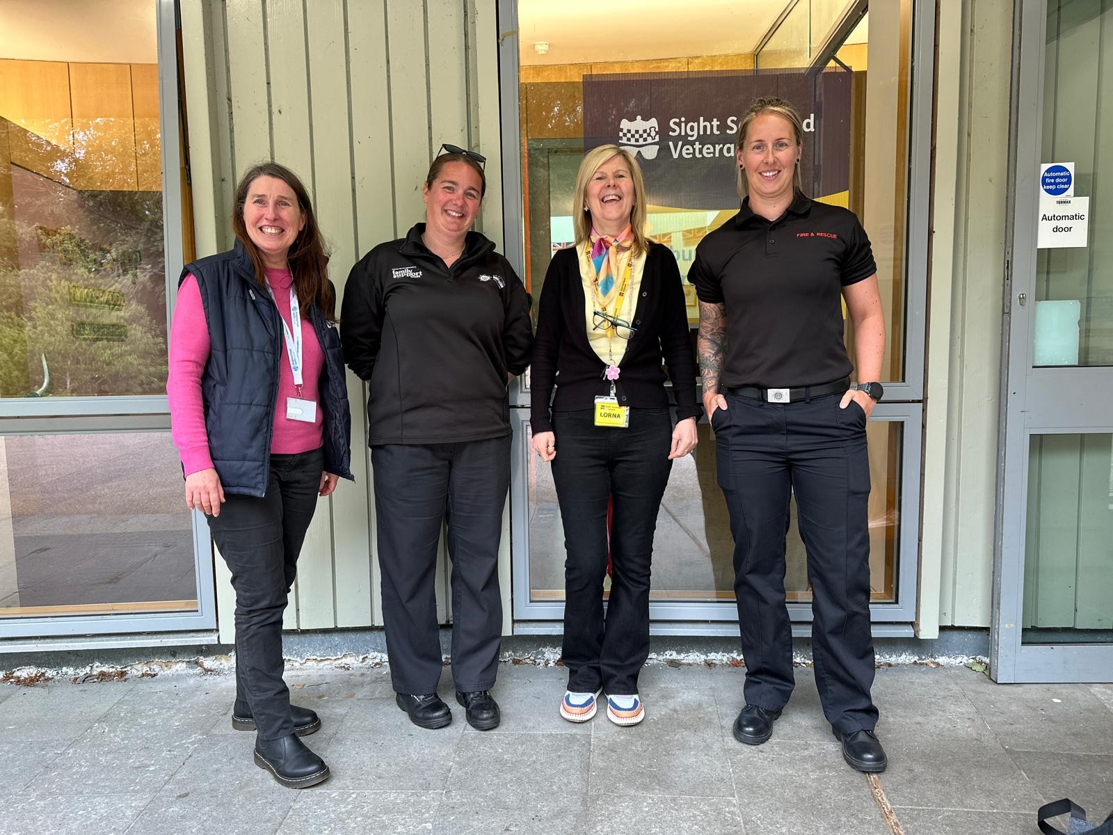 🚒🏡 Supporting Safety at Sight Scotland Veterans’ Linburn Centre