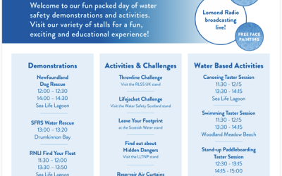 World Drowning Prevention Day – Loch Lomond Shores, Balloch – Saturday 25th July – 11am – 3pm