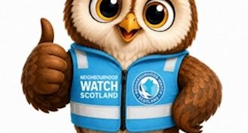 Meet Hoots – the new face of Neighbourhood Watch Scotland